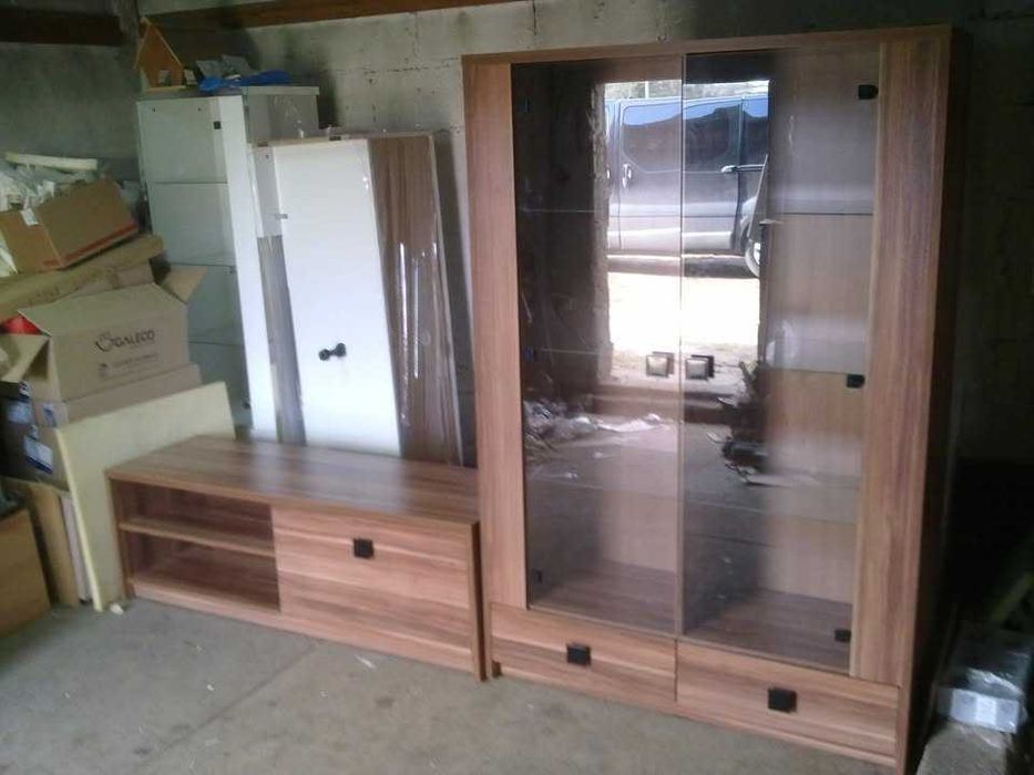 Szafka pod telewizor 150x50x45 (kolor śliwa) Nowa