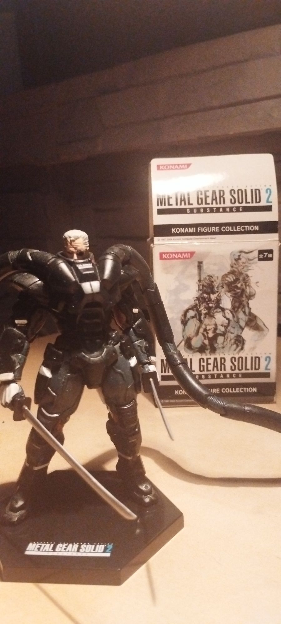 Solidus Snake figurka Metal Gear Solid 2