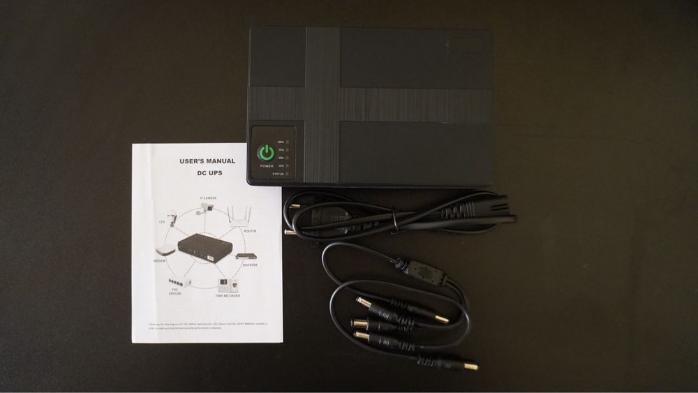 Mini UPS - DC UPS - Portable powerbank - Міні-батарея для вай фаю