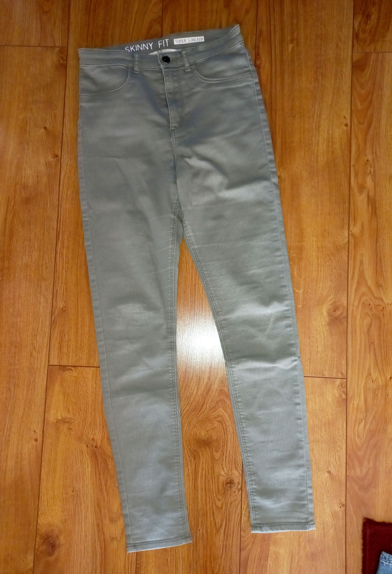 HM jeansy skinny 164 rurki spodnie jeansowe Reserved