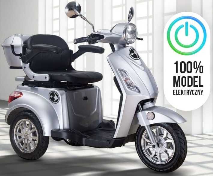 SKUTER ELEKTRYCZNY trójkołowy inwalidzki BARTON TRES nowy transpo raty