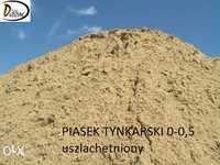 piasek uszlachetniony 0-0,5, tynkarski, do piaskownicy Lublin