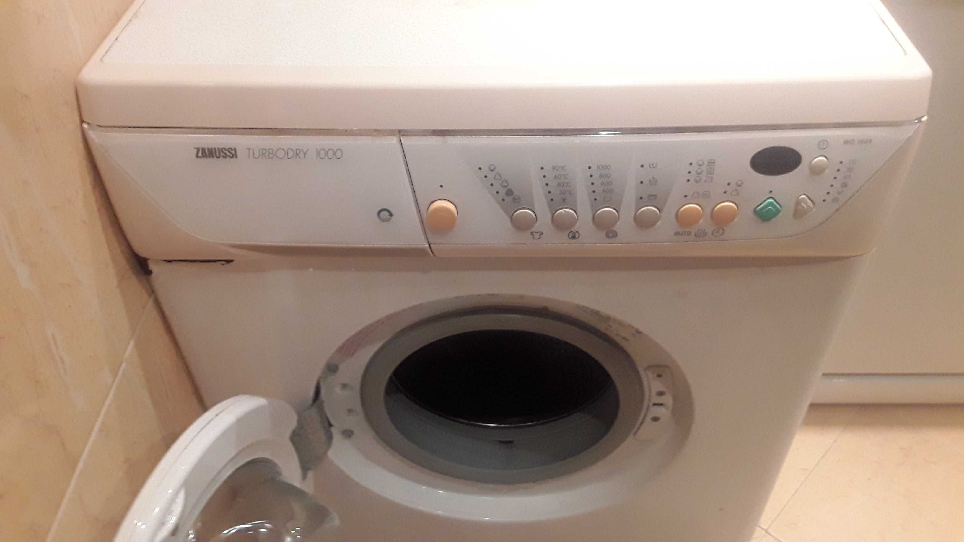 Maquina de lavar e secar ZANUSSI TURBO DRY 1000 (cuba partida)