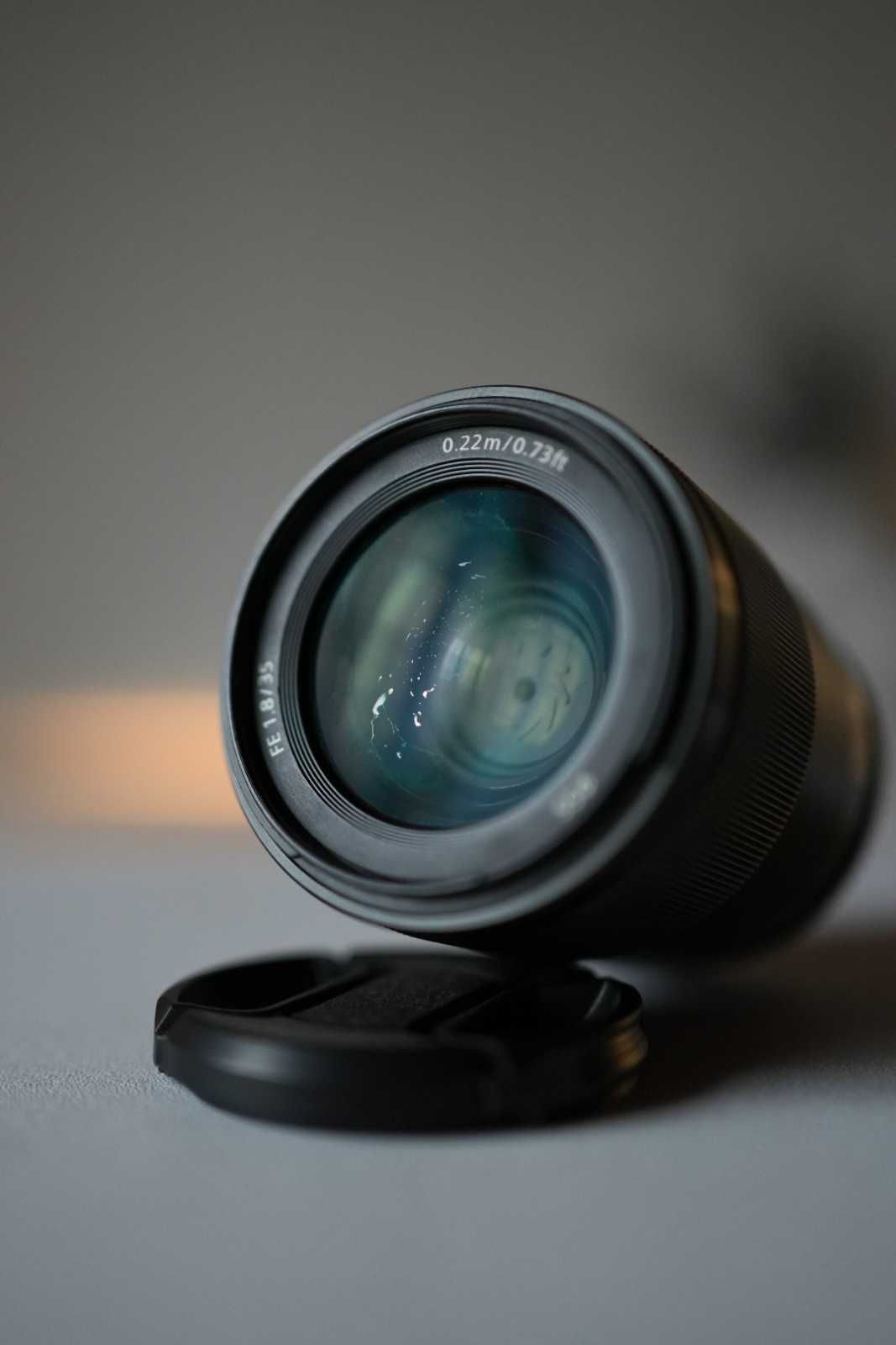 Sony 35mm f1.8 com humidade interior