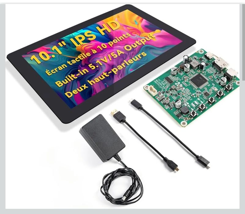 Ekran dotykowy SunFounder IPS HD do Raspberry Pi 5