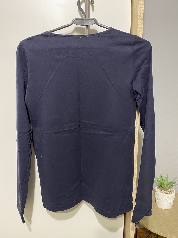 Koszulka bawełniana z długim rękawem, H&M, r. 164
