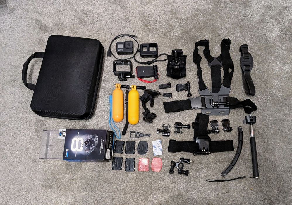 GoPro Hero 8 Black + akcesoria