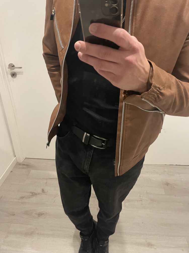 Casaco Estilo Motoqueiro Pull&Bear L