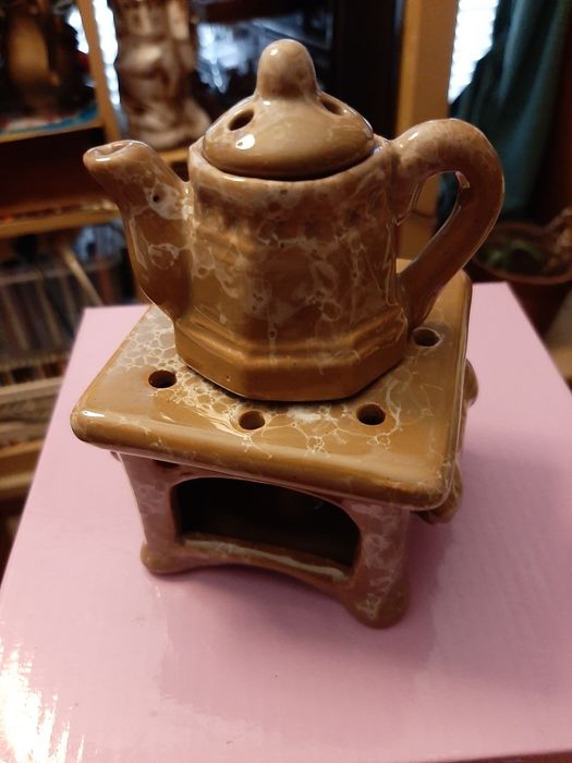 Forno/Bule Difusor de Aromas em Cerâmica