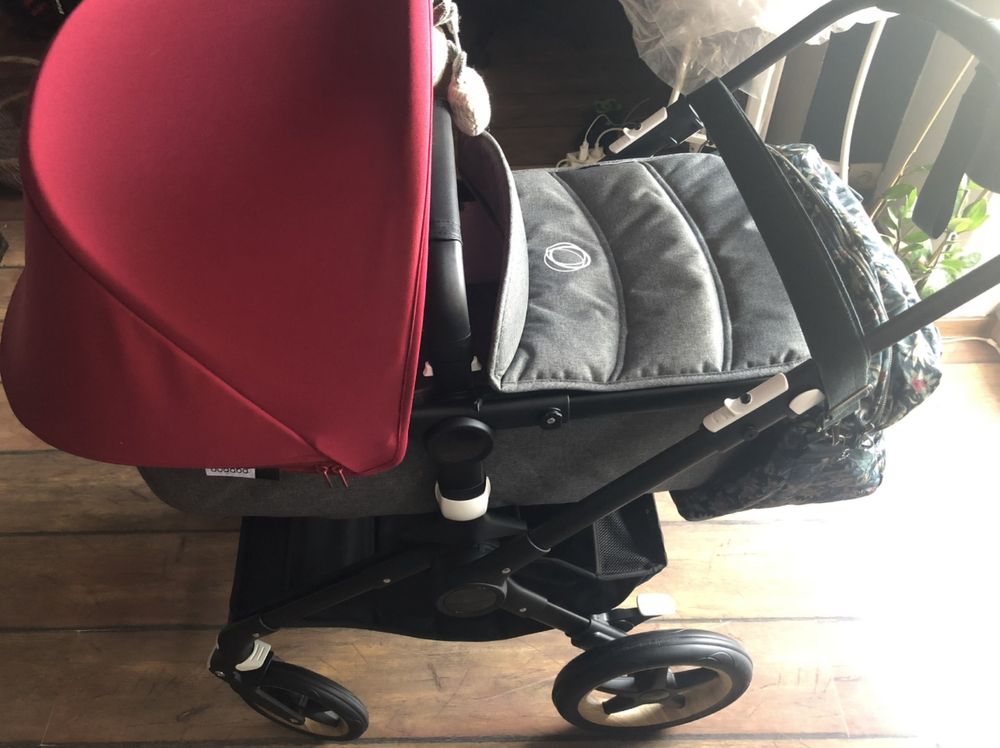 Wózek Bugaboo Fox 2w1 plus akcesoria