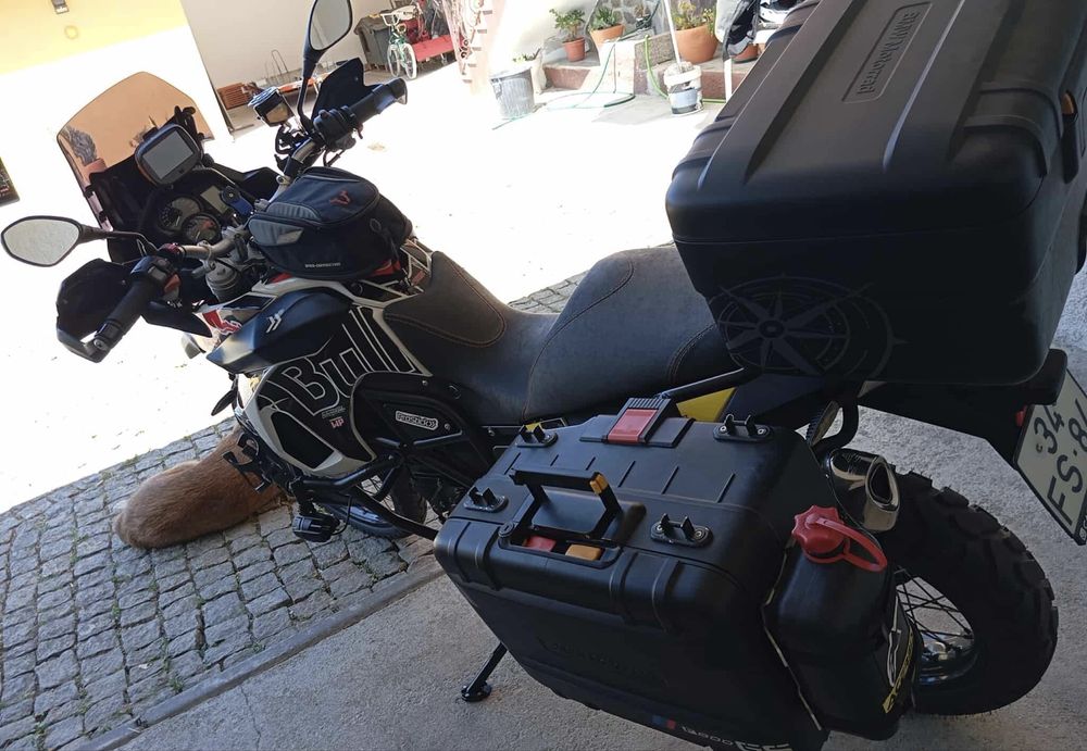 Bmw 800 GS com muito extras