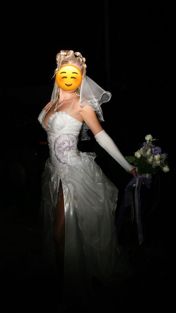 Свадебное/выпускное платье XS-S