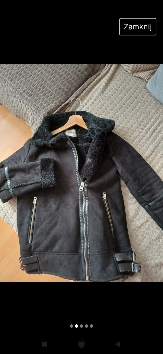 Kurtka ocieplana zimowa Pull bear