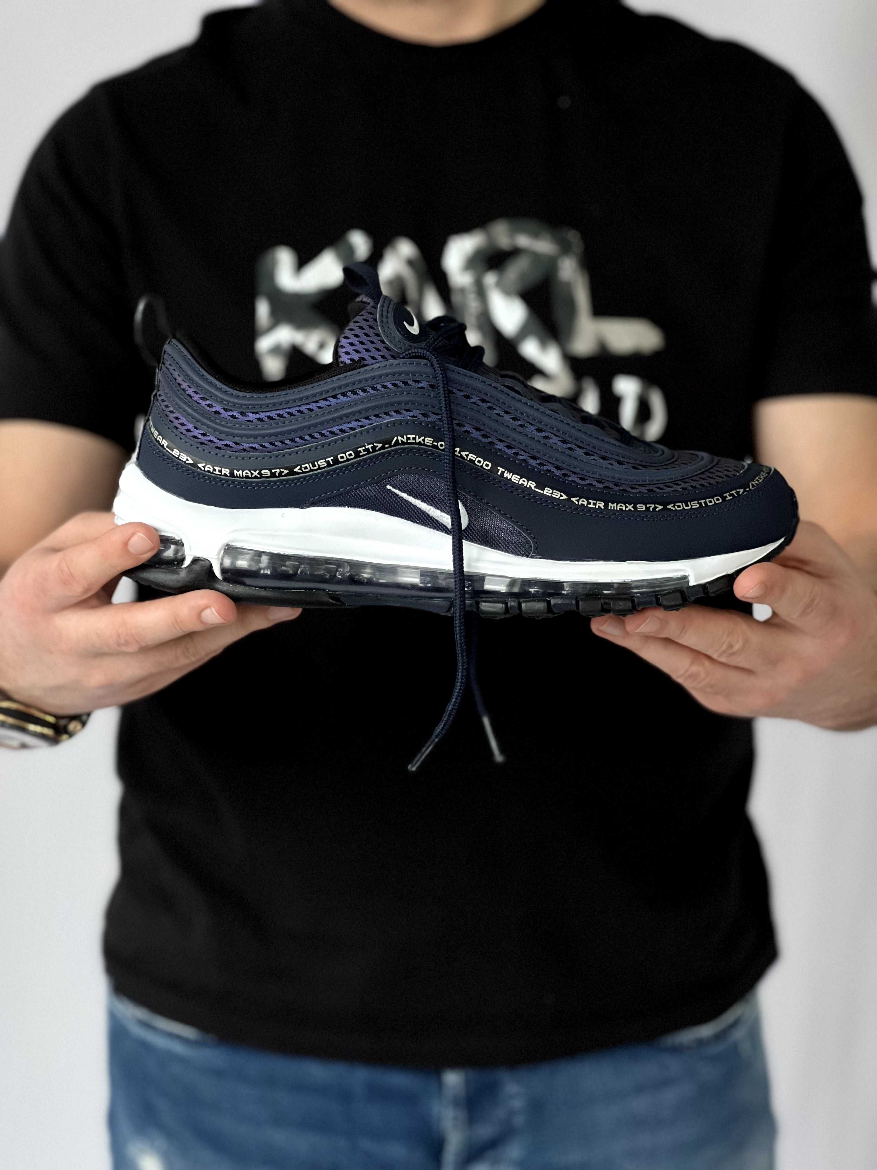 Кросівки NIKE AIR MAX 97 BLUE Оригінал / в наявності