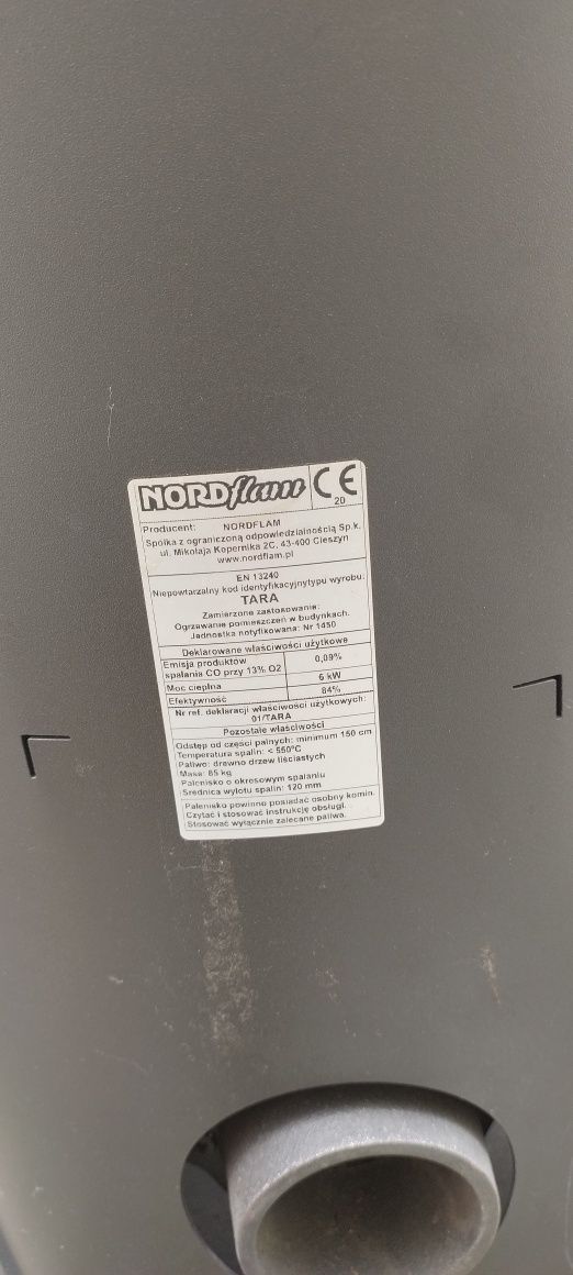 Kominek wolnostojący koza