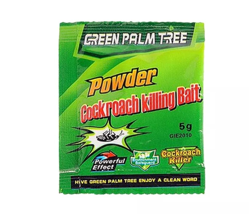 3 pacotes de Folha verde isco  Extermina as baratas