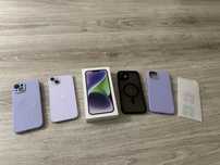 Iphone 14 Plus Purple 128GB Bardzo dobry stan Bateria 86%