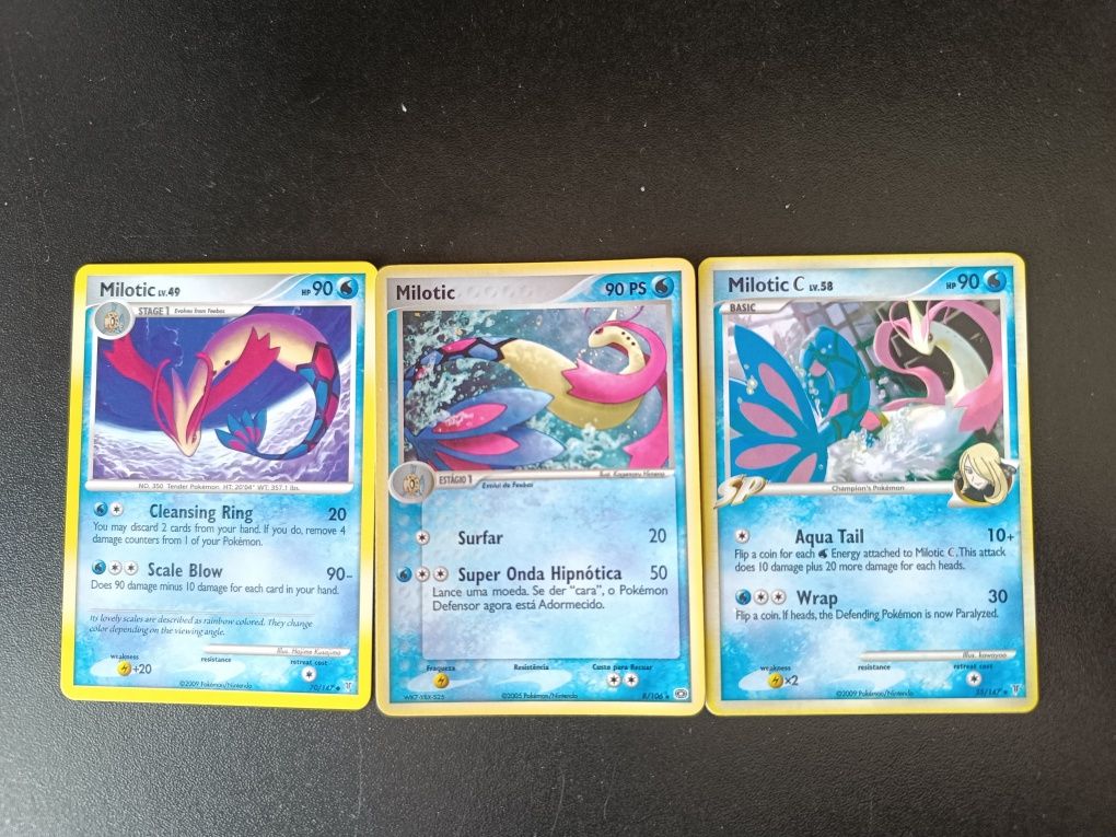 Pokémon TCG Cartas Raras