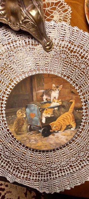 тарелки декоративные Котята Германия Bradex