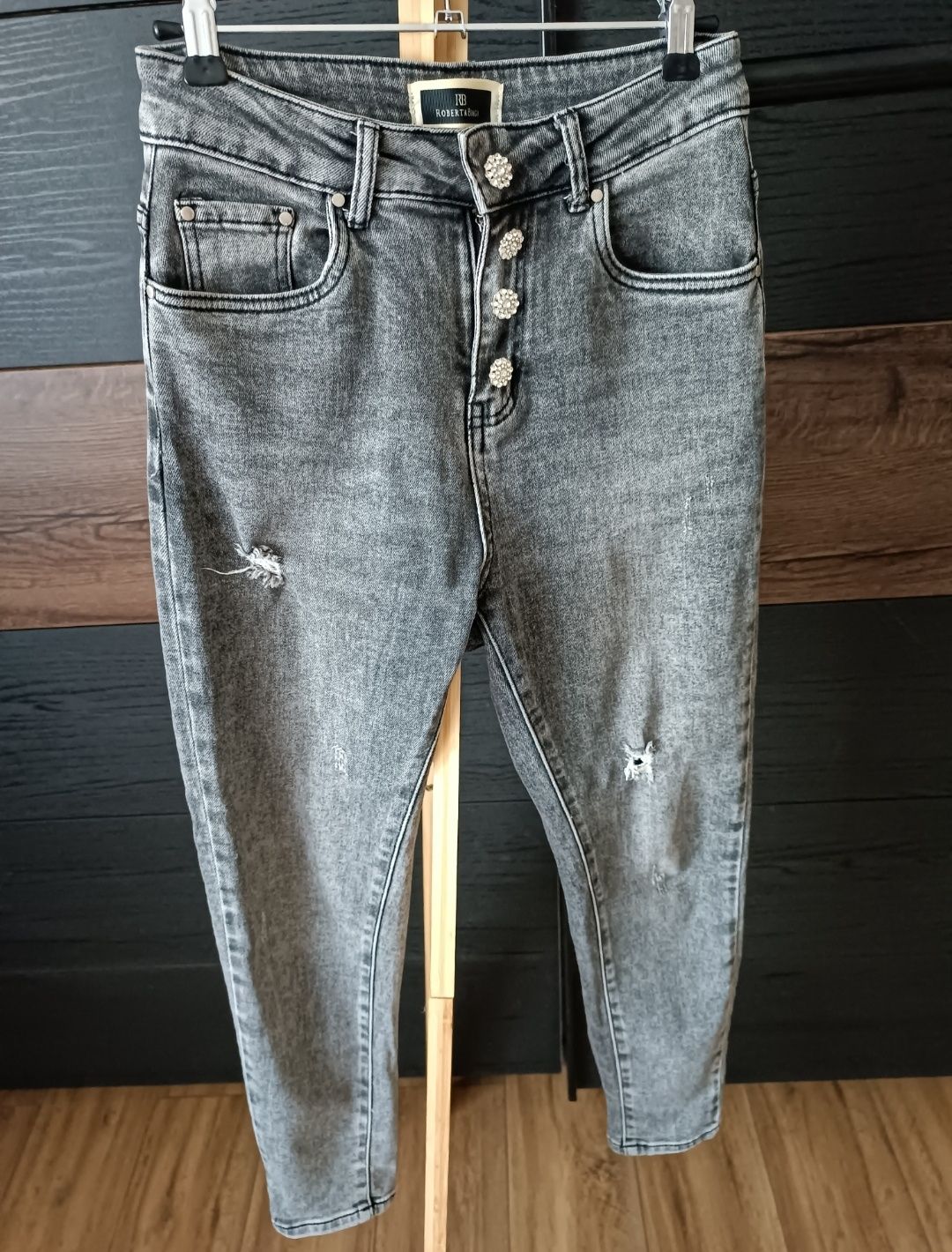 Spodnie jeansy Roberta Biagi S/M Italy