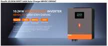 Гібридний сонячний інвертор PowMr 10.2KW MPPT 160A 48VDC 230VAC
