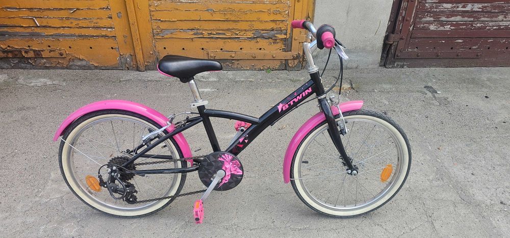 Rower Btwin Uniwersalny Original 500 20" Dla Dziewczynki.