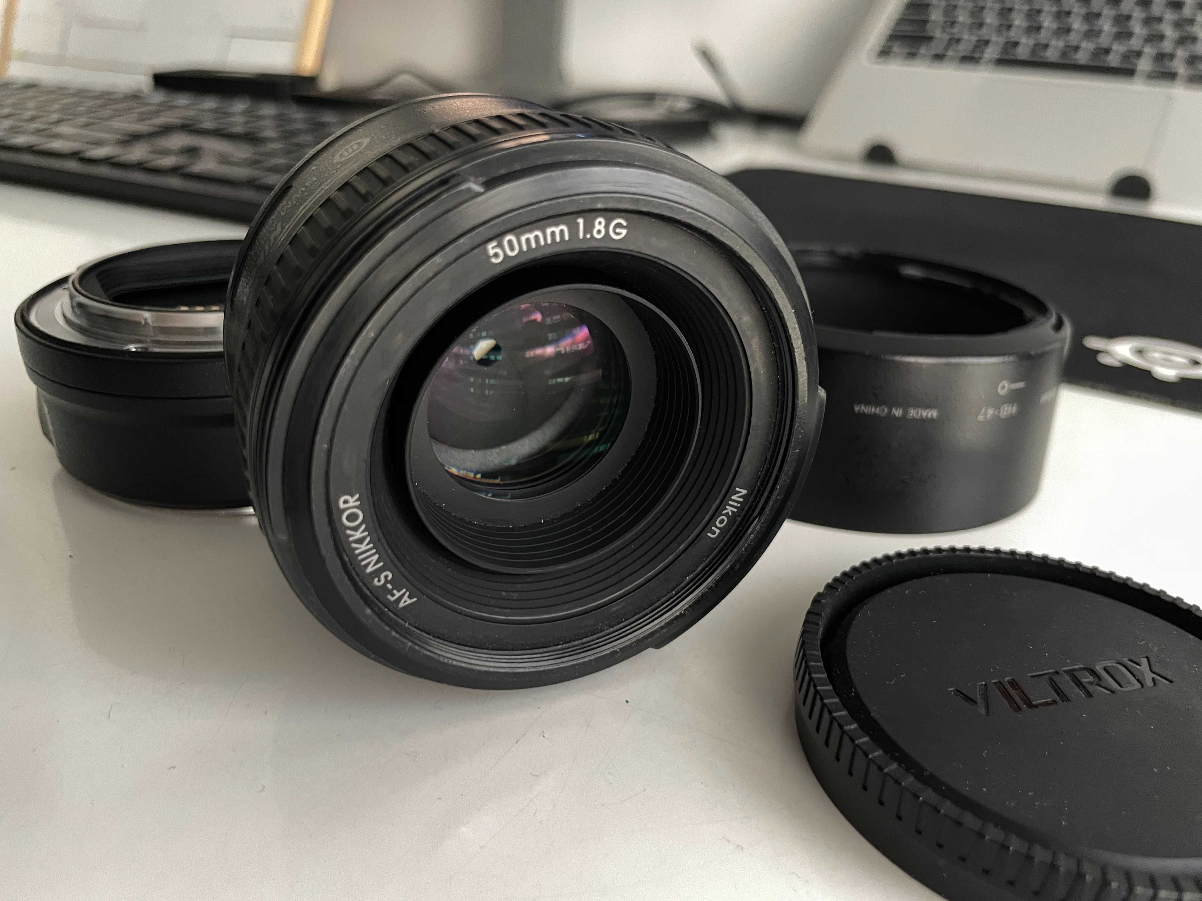 Nikon 50 1.8 G + FTZ adapter
