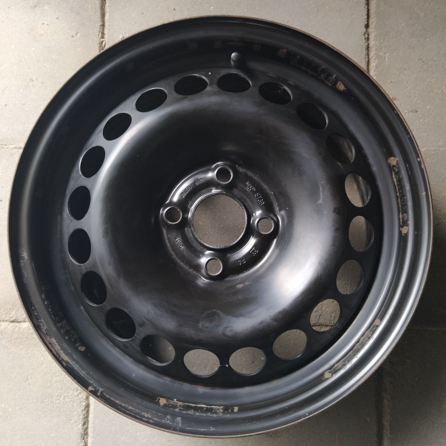 Felgi stalowe Opel 4x100 15' z czujnikami TPMS