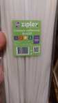 Кабельна стяжка ZIPLEX білая 100 шт в упаковкі