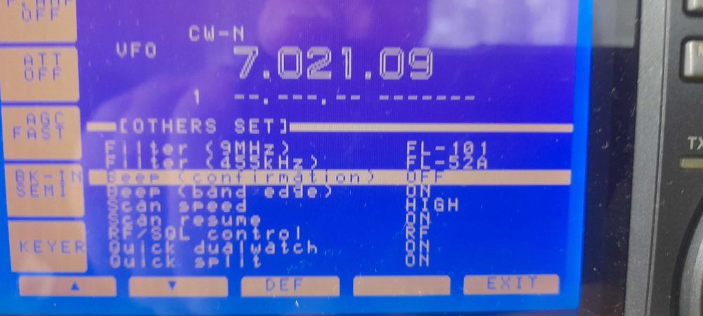 ICOM 756 HF/50Mhz transceiver
