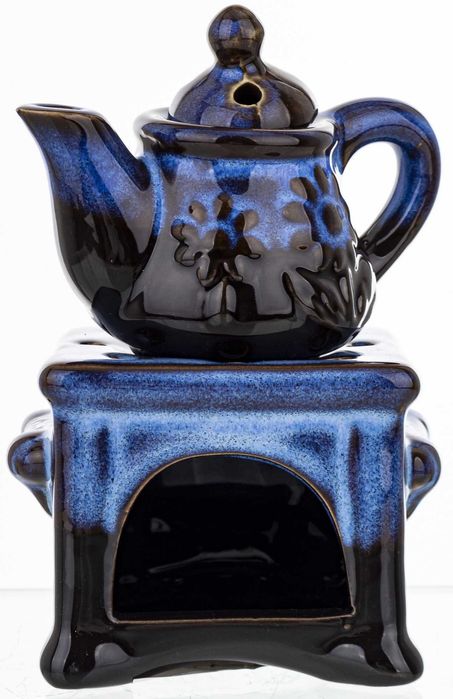 Ceramiczny kominek CZAJNIK na olejek zapachowy wosk