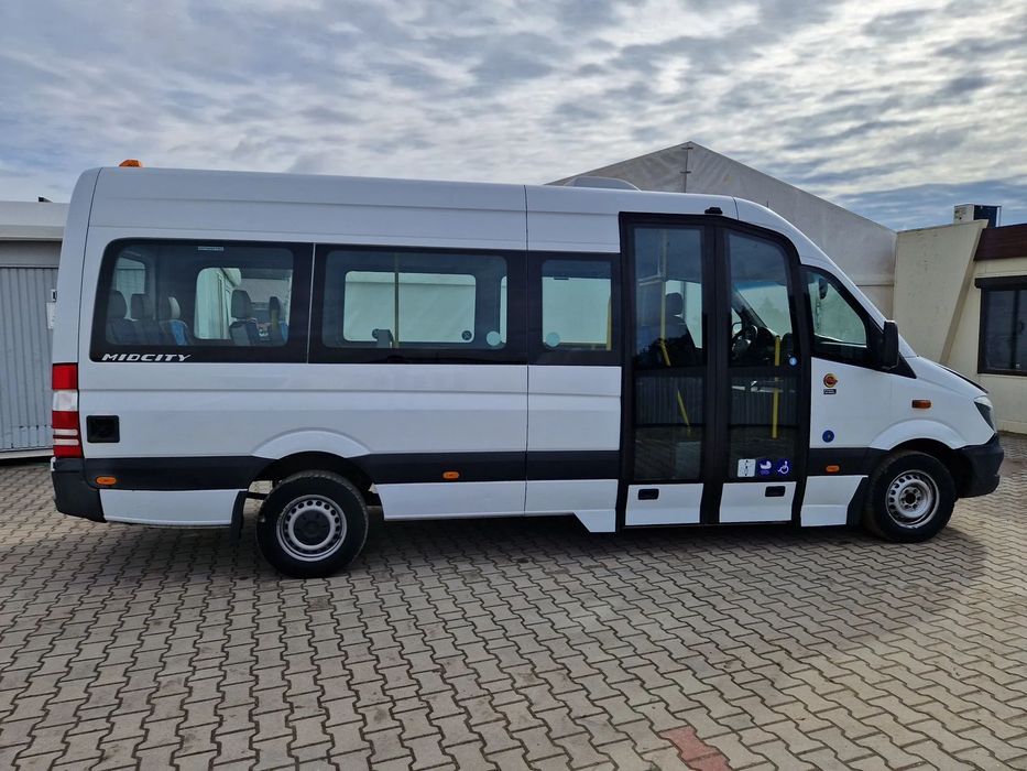 Mercedes-Benz 906 2017r  MidCity Kat B do 3.5 Tony  MID Cityline City line L Altas  906 316 CDi  Przystosowany Osoby Niepełnosprawne Sprinter  Bogata Opcja Klimatyzacja Dachowa Podest Automat do 3,5T Kat B Kamper