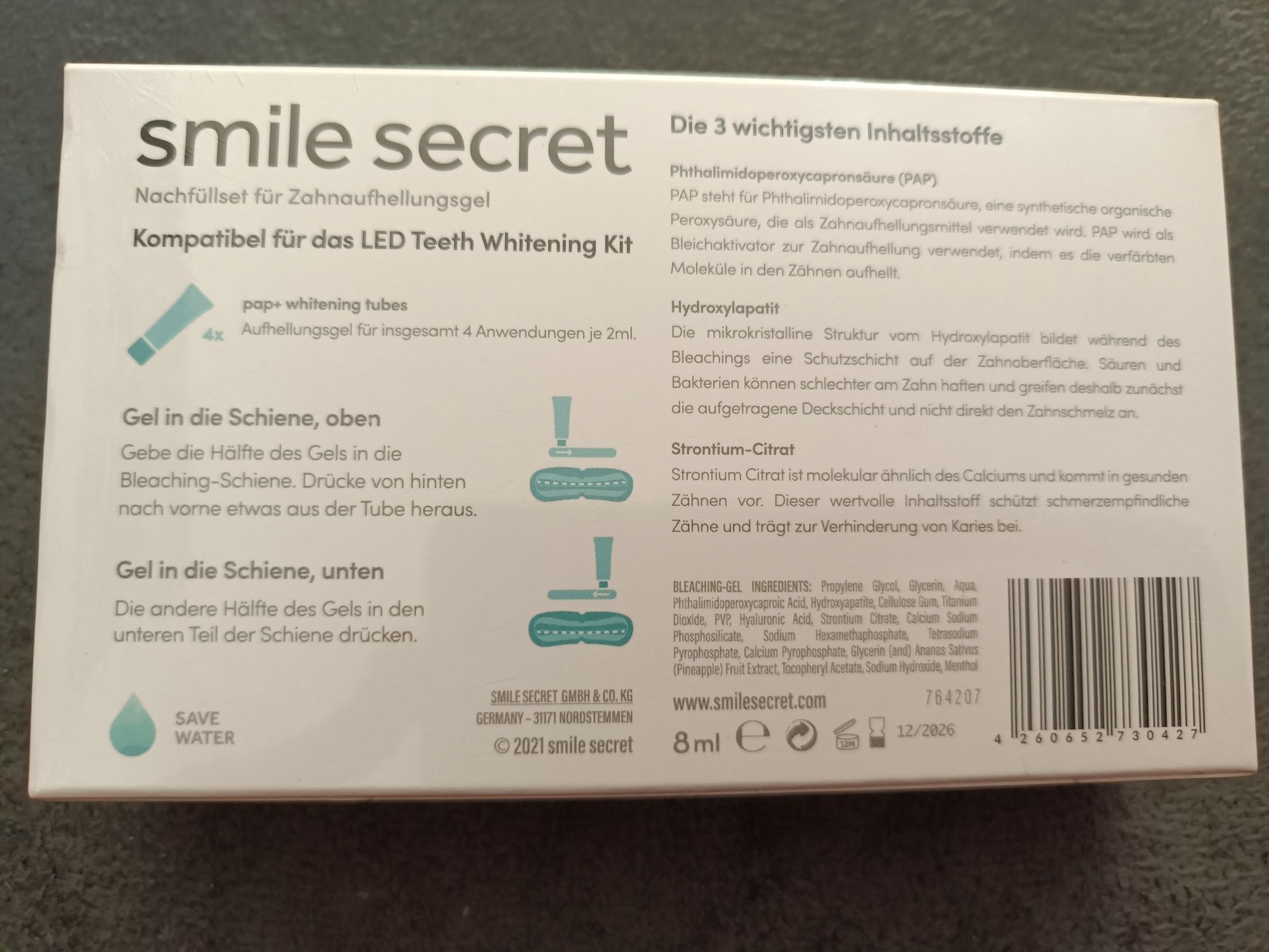 Żel wybielający do zębów Smile Secret