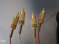 Cabos gold 2x rca - 2x rca
