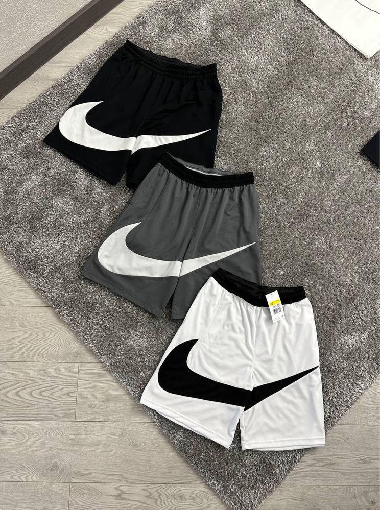 РОЗПРОДАЖ Шорти Nike Big Swoosh Big Logo Найк Спортивні Для залу