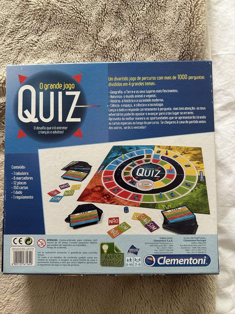 O Grande Jogo Quiz Clementoni