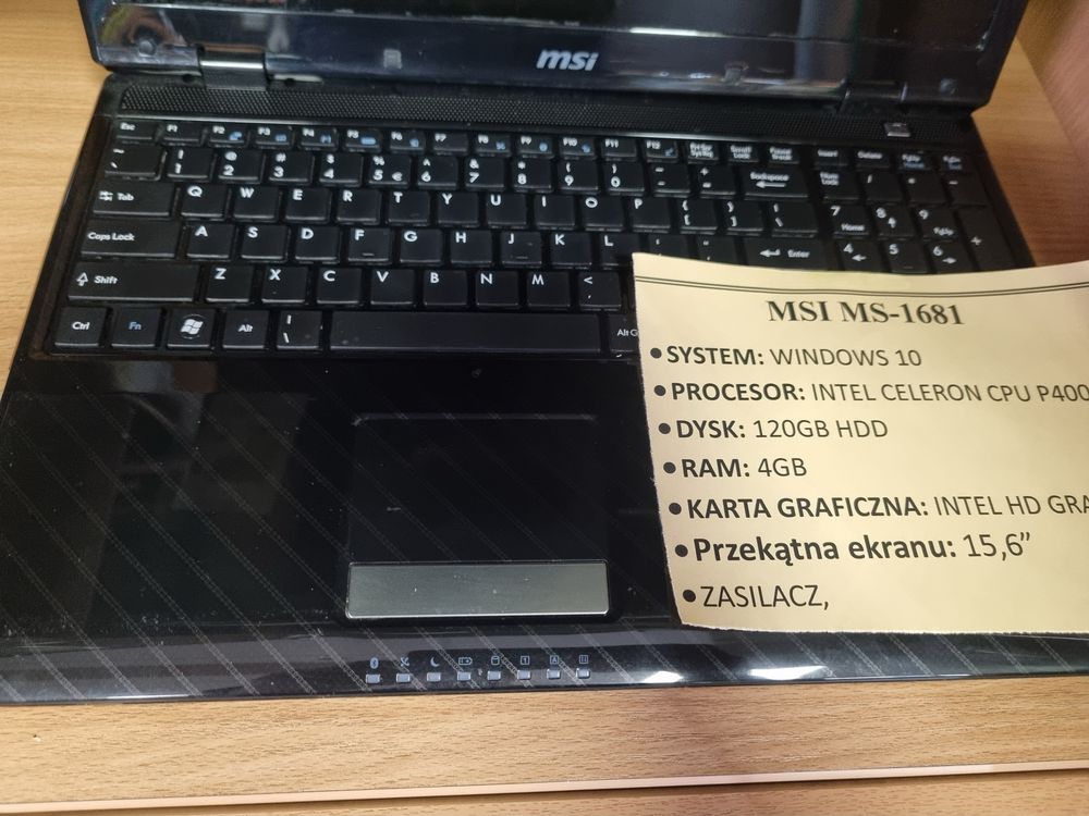 Laptop MSI MS-1681