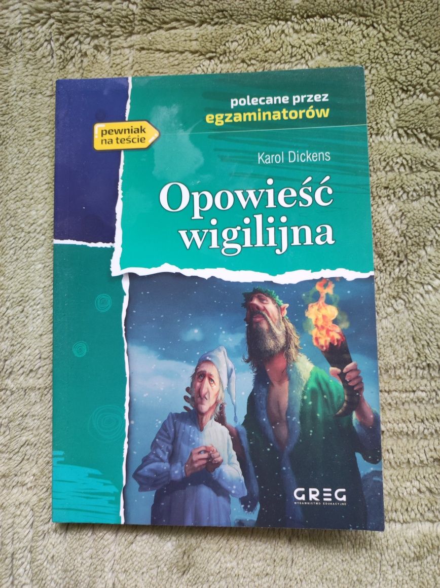 Opowieść wigilijna - Karol Dickens - Greg z opracowaniem