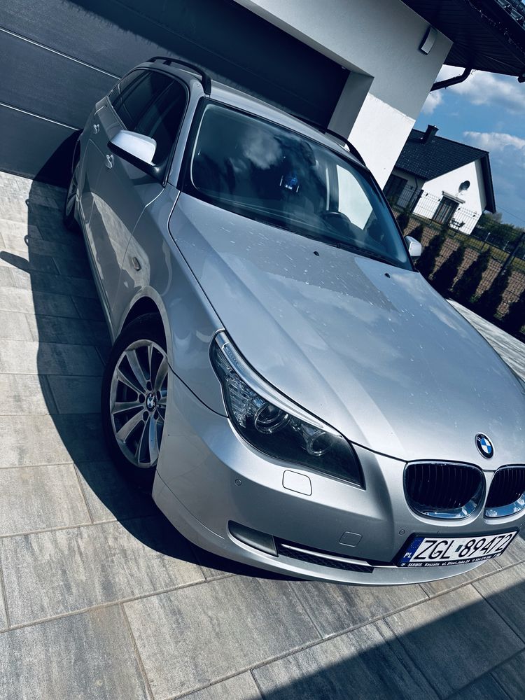 BMW 520D srebrna rok 2009 Polecam !