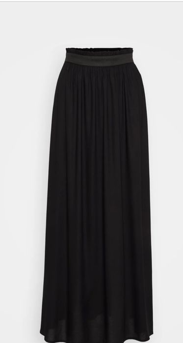 Spódnica długa maxi czarna M