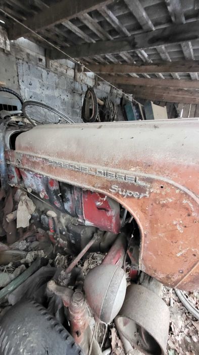 Ciagnik rolniczy porsche diesel super zabytek