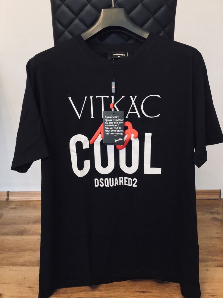 T- shirt Dsquared2 Vitkac - wysyłka 24h! Okazja!