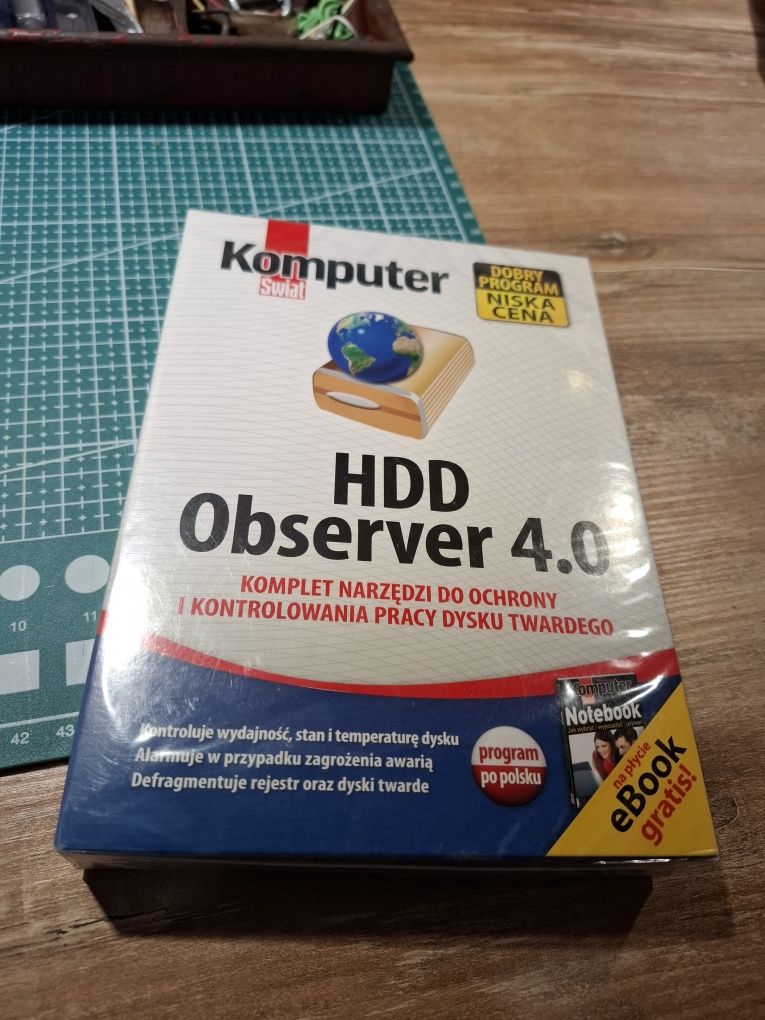 Oprogramowanie do sarych komputerów HDD Observer 4.0 Stan idealny.