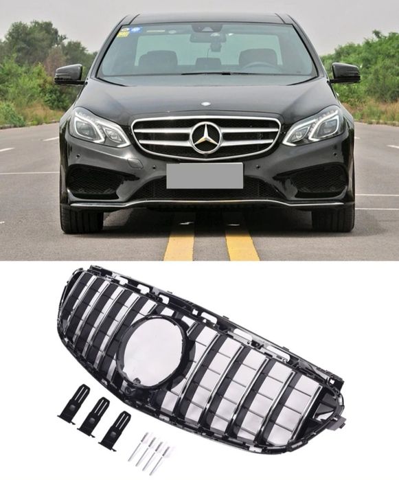 Grelha frontal Mercedes Classe E W212 Look AMG GTR ( NOVA )