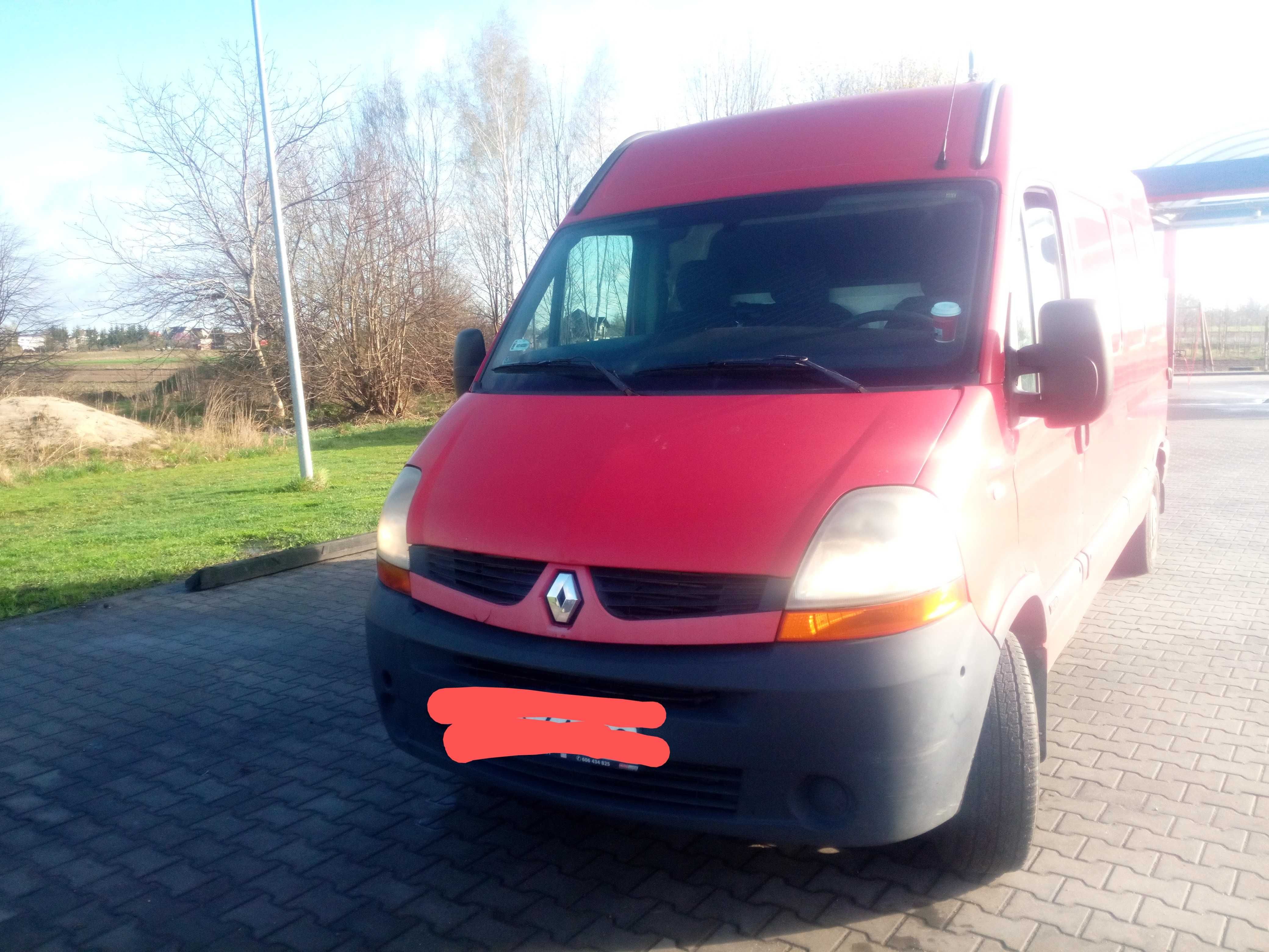 Renault Master klima elektryka zarejestrowany