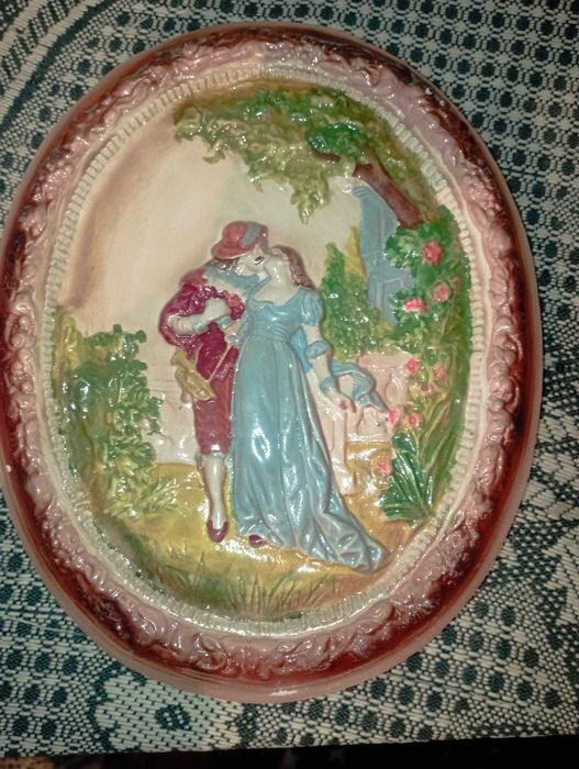 Картина Панно гипсовое настенное СССР