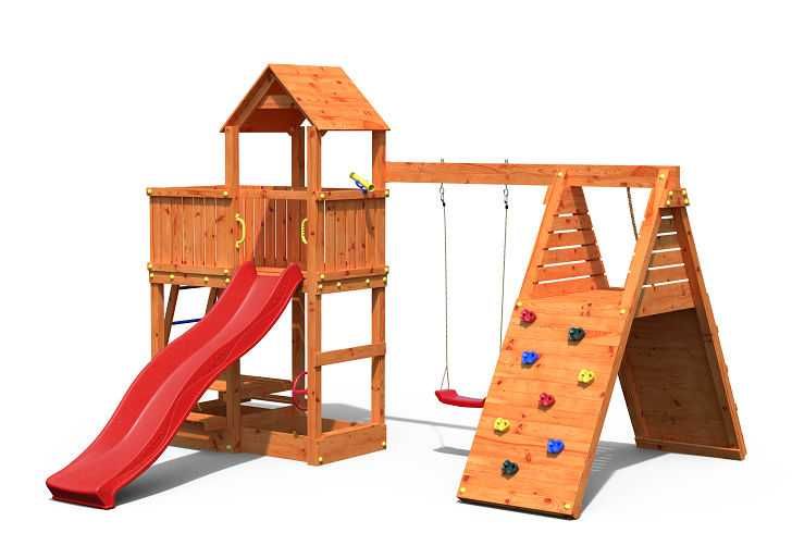 Plac zabaw z huśtawką, Place zabaw,