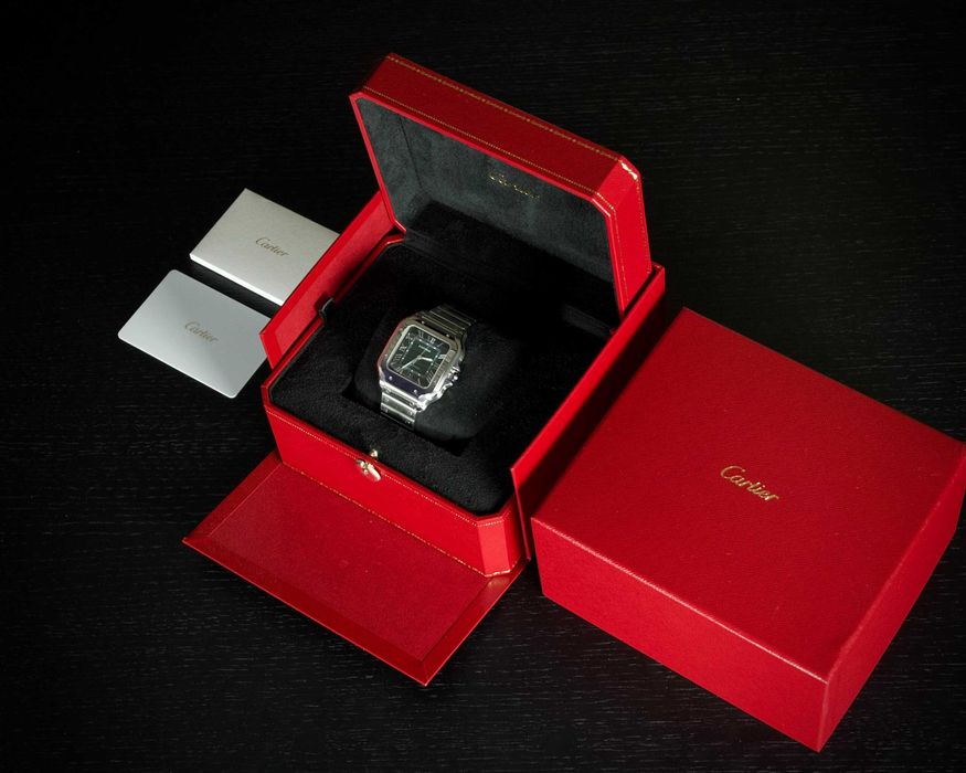 Cartier Santos Green