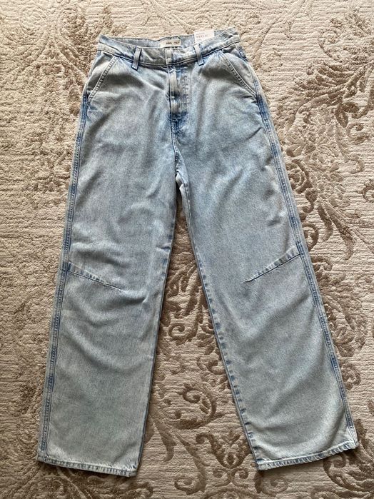 Джинси жіночі MANGO wide leg(широкі)