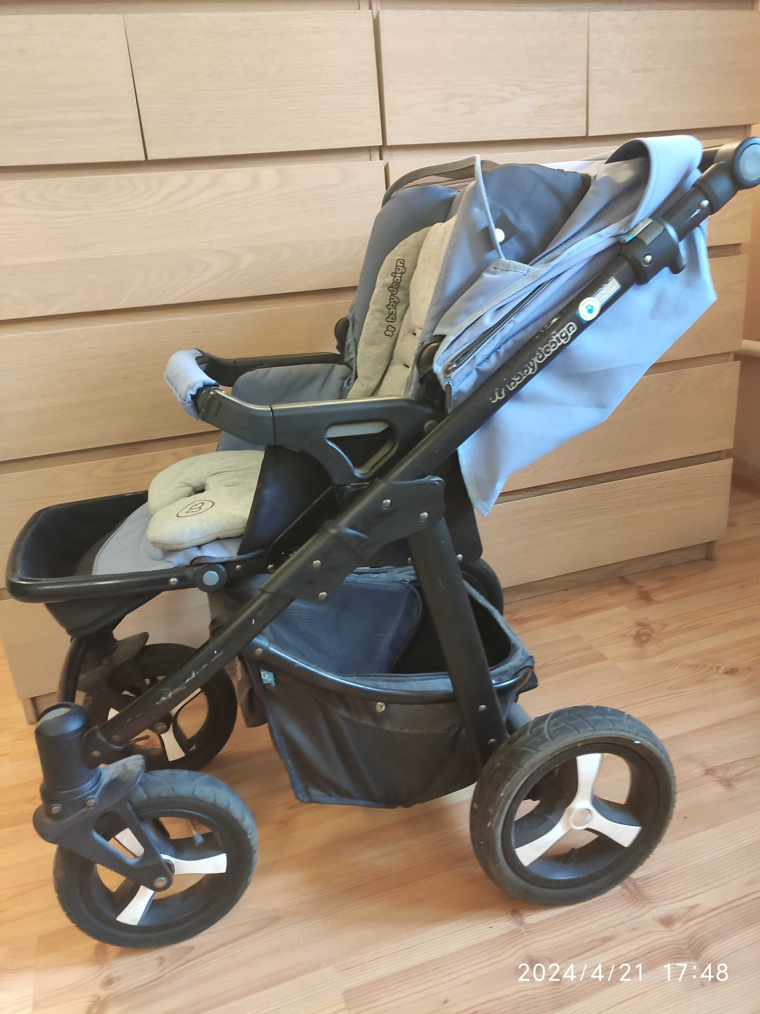 Wózek dziecięcy 2w1 marki Baby Design - Lupo Comfort
